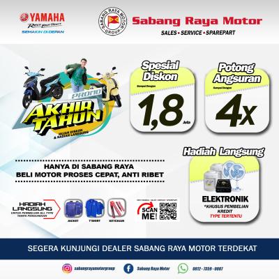 PROMO AKHIR TAHUN - HUJAN DISKON DAN HADIAH LANGSUNG